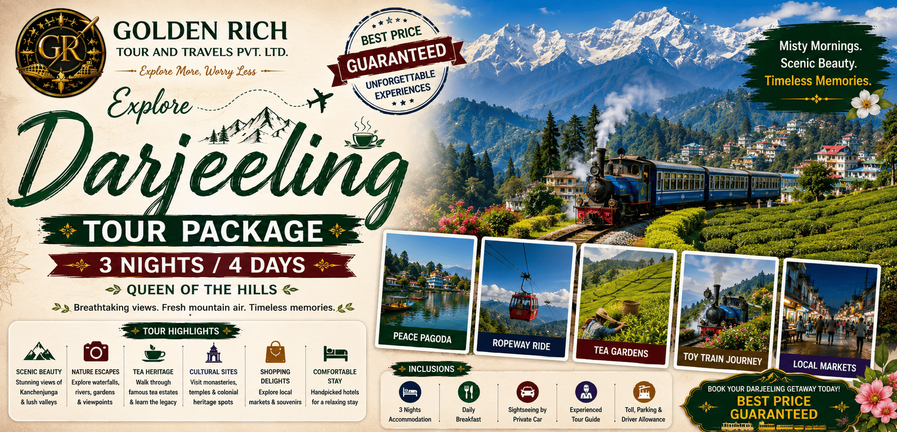 Darjeeling Tour Package